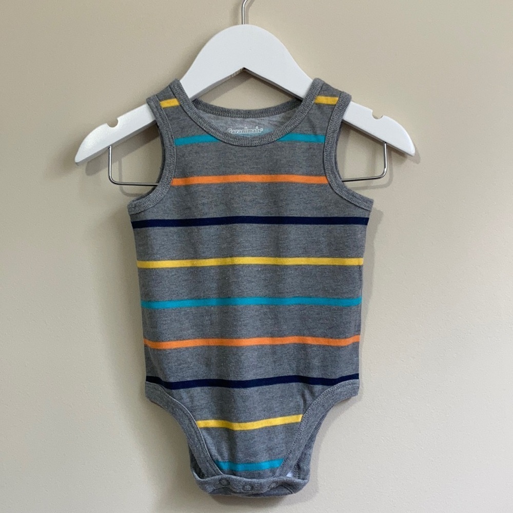 Garanimals Infant Boys Tank Top Onesie Size 3-6 months